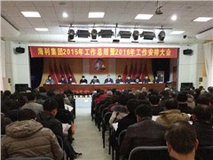 集團公司召開2015年度工作總結(jié)大會